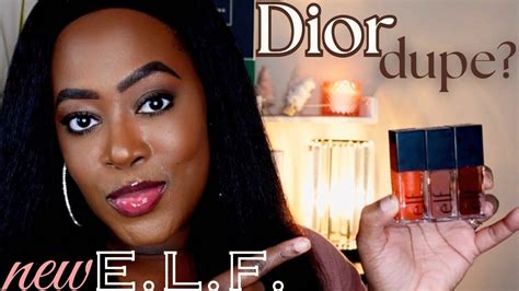 dior dupe elf|dior lip dupe review.